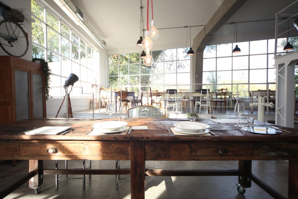 Lanificio Cucina, mise en place.